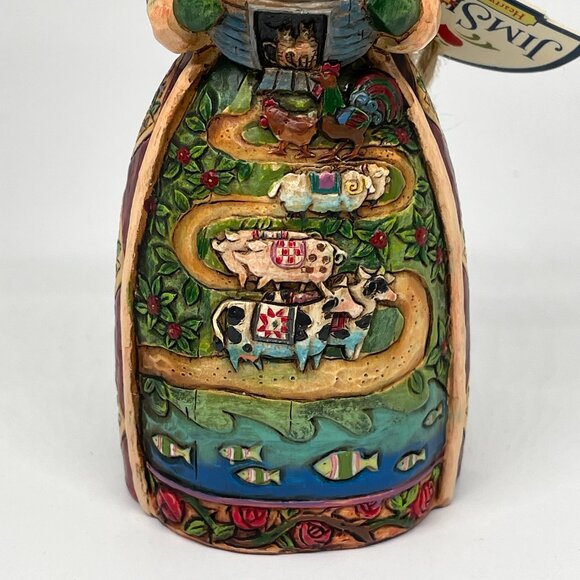 Jim Shore 2007 Heartwood Creek Two By Two Santa 4007947 Noah’s Ark Santa - Picture 3 of 10